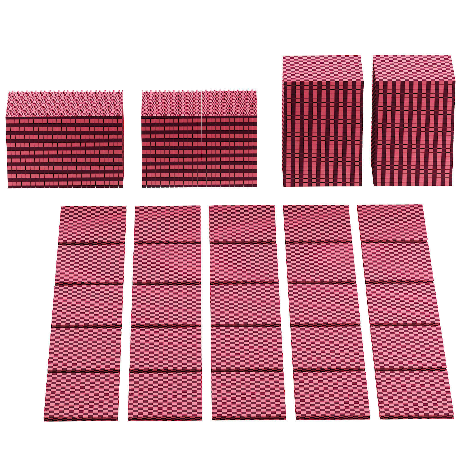 047 Decorative books set 06 Basic Art Series PART 01 3D model_33