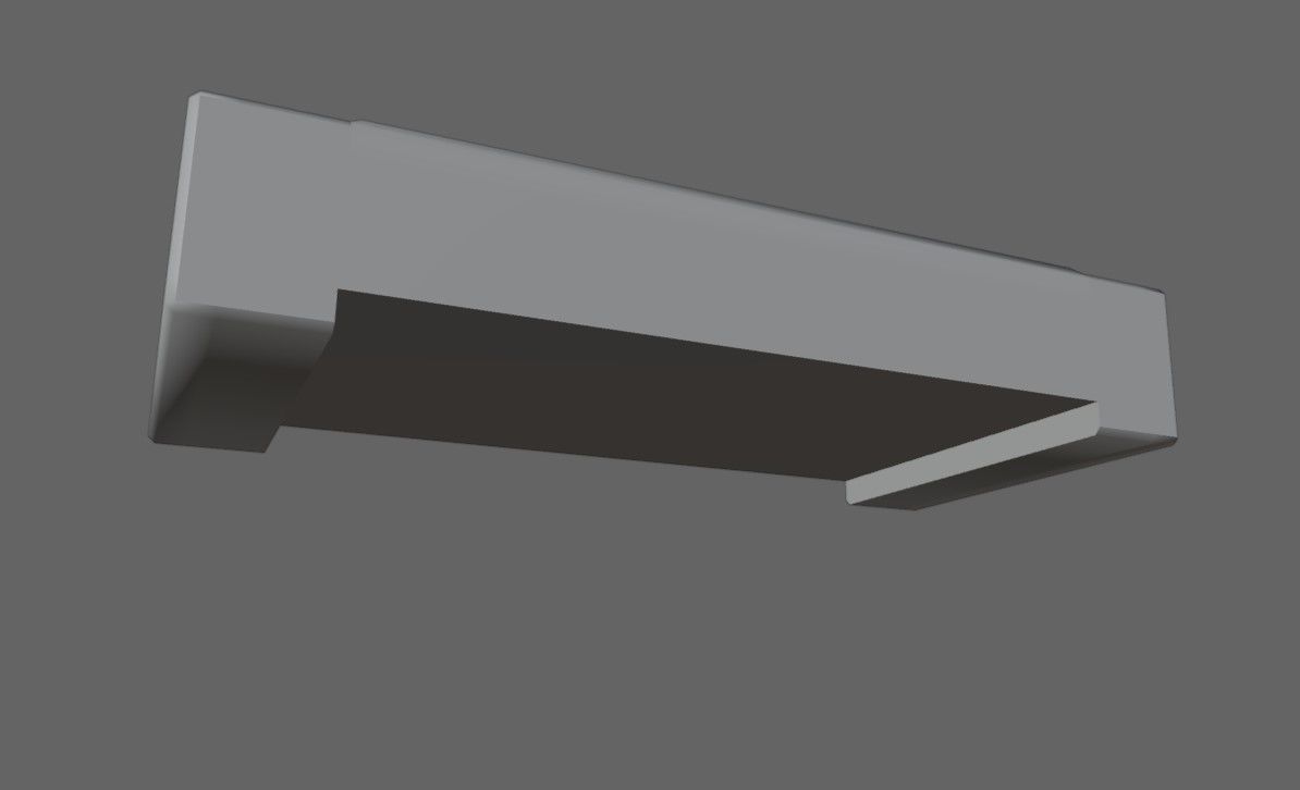 Resistor SMD - Electronic parts Low-poly 3D model_16