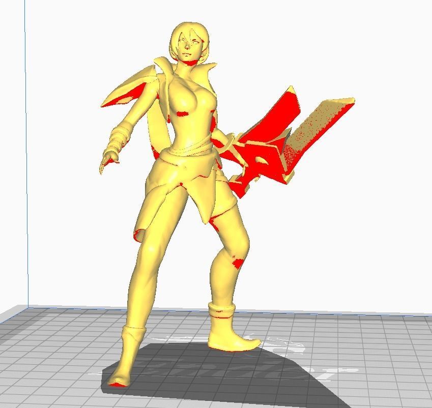 Sentinel Riven 3D Model 3D print model_2