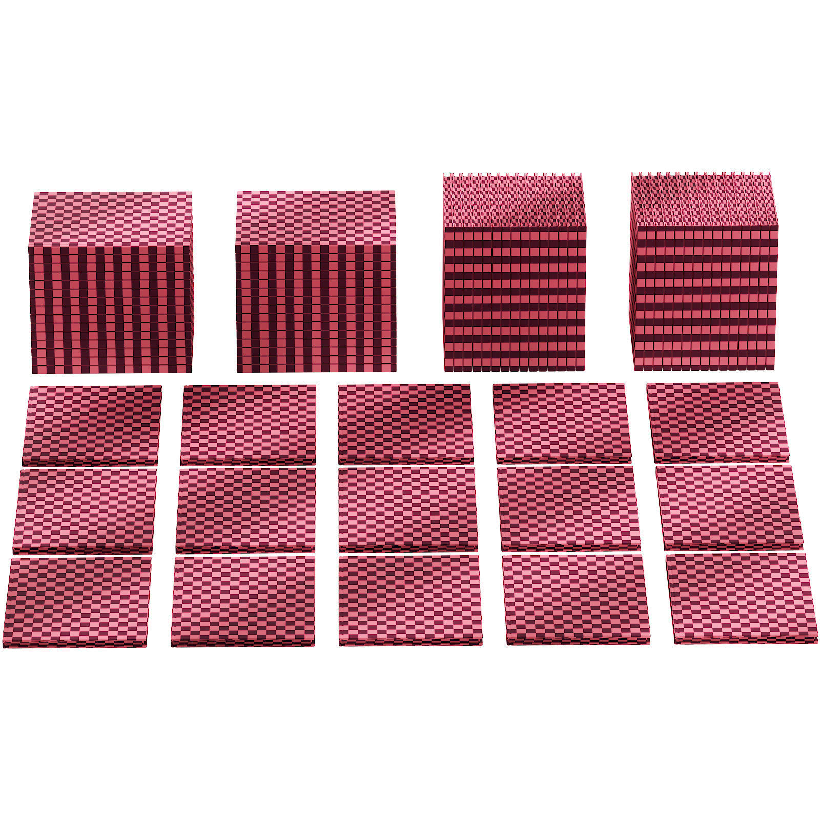 048 Decorative books set 07 Basic Art Series PART 02 3D model_26