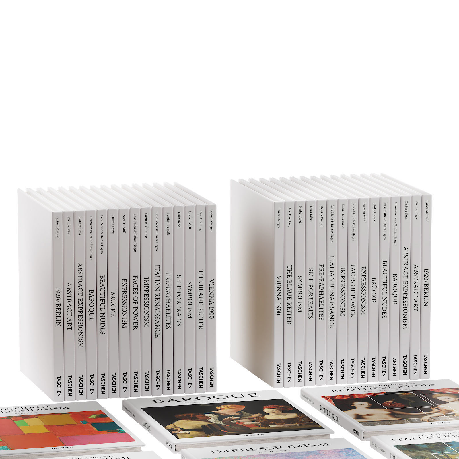 048 Decorative books set 07 Basic Art Series PART 02 3D model_24