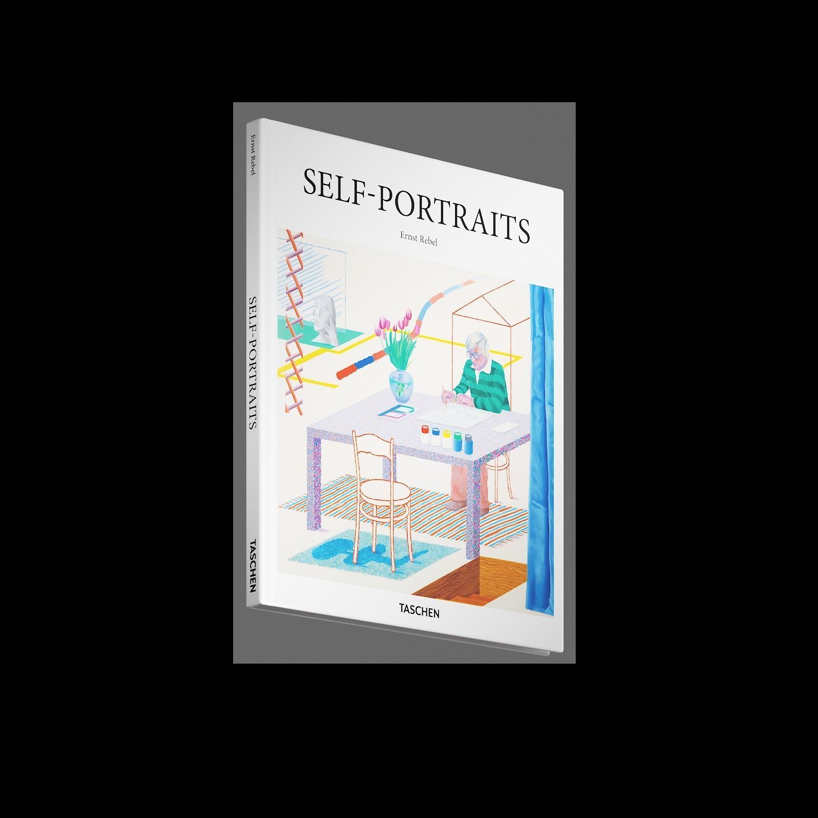 048 Decorative books set 07 Basic Art Series PART 02 3D model_3