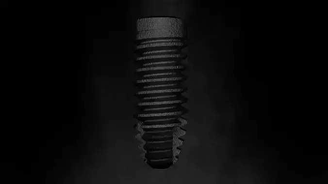 Dental implant  Cylindrical geometry and morse taper connection