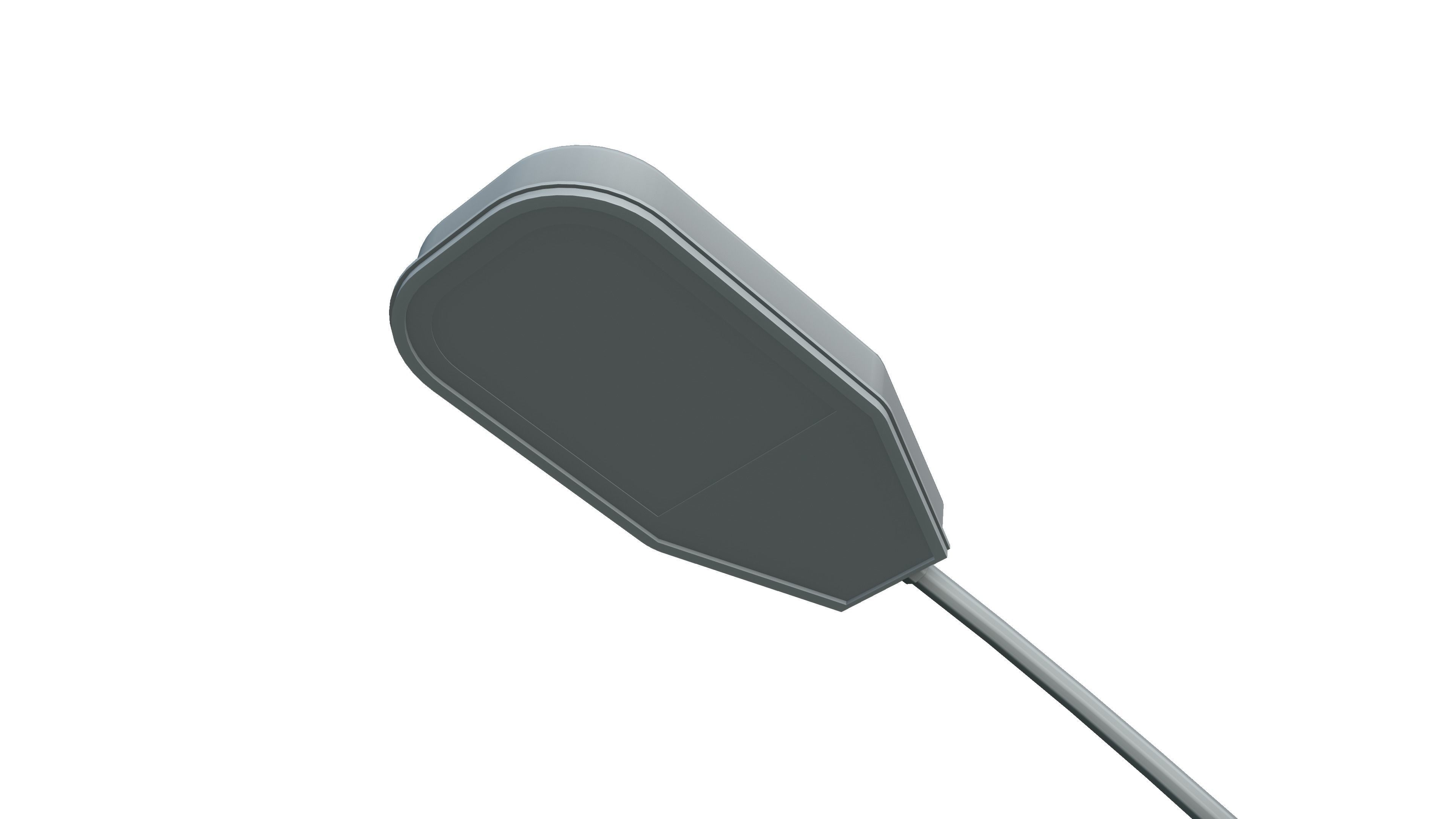 Traffic signal Low-poly 3D model_7