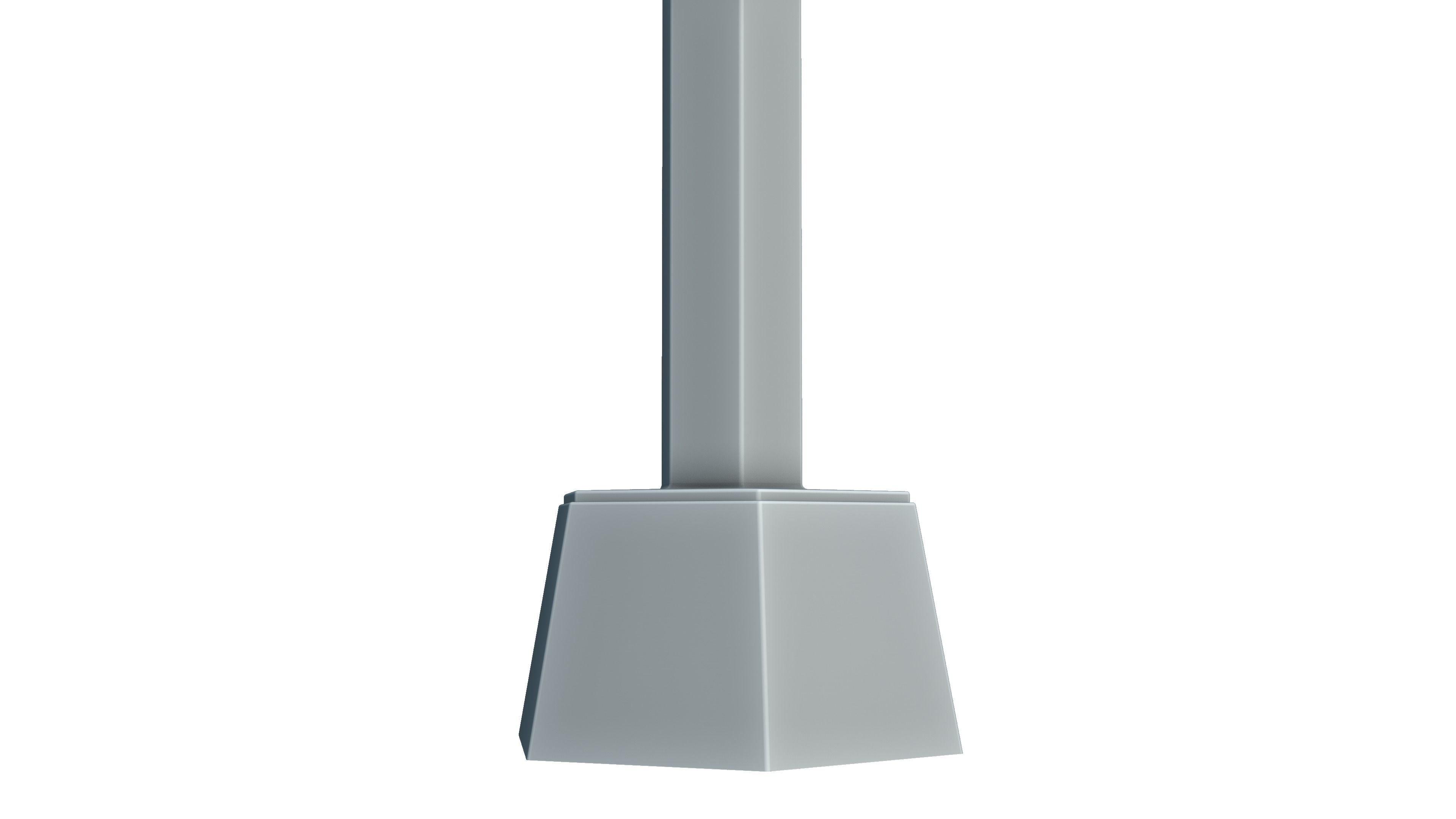 Traffic signal Low-poly 3D model_11