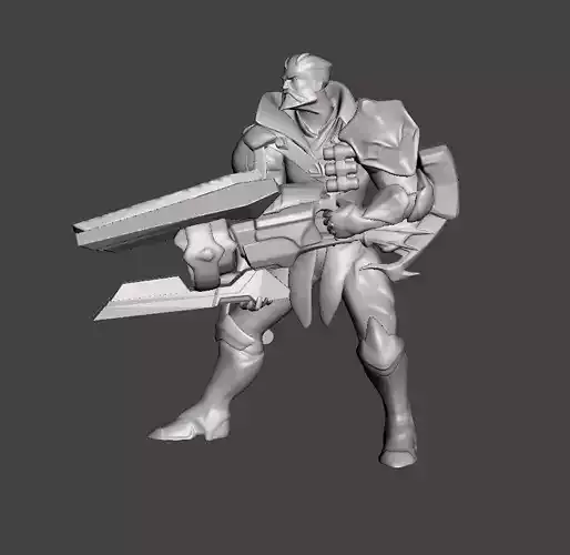 Sentinel Graves 3D Model