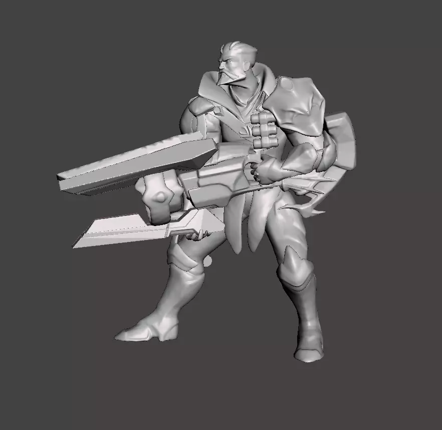 Sentinel Graves 3D Model 3D print model_0