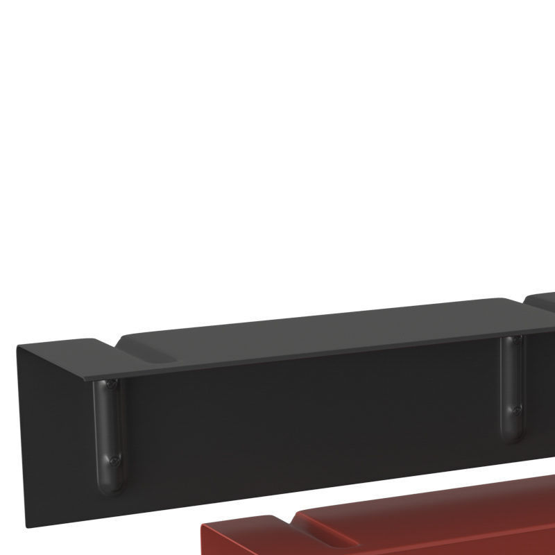 Brackets Incl Shelf 3D model_1