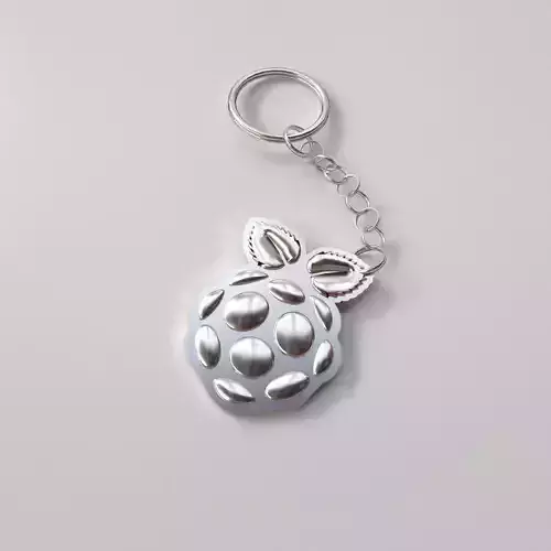 Raspberry Pi Keychain 3D model