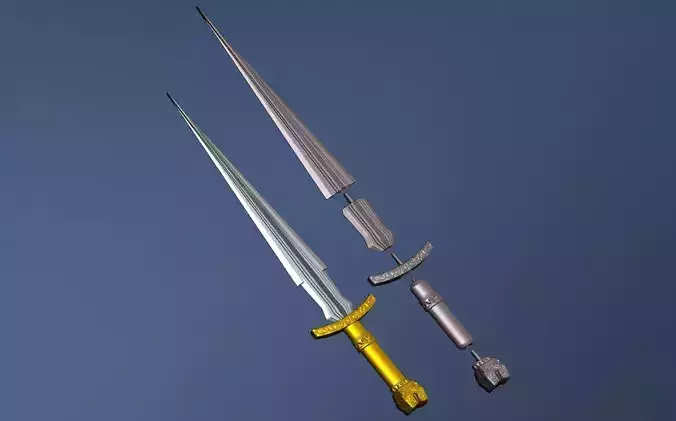 Loki Dagger - Loki Disneyplus Series 3d print model 3D print model