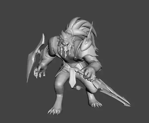 Sentinel Rengar 3D Model