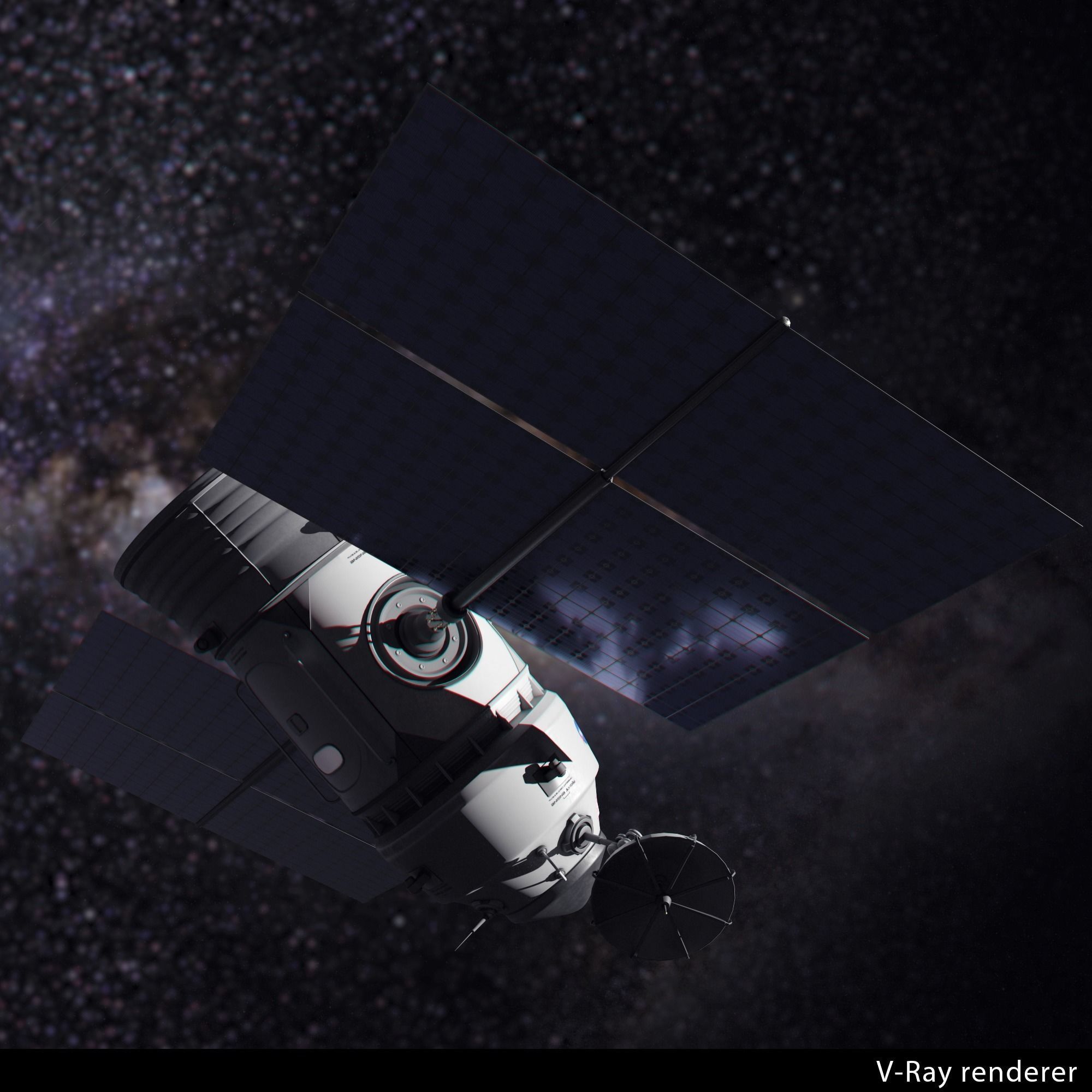 NASA satellite 3D model_9