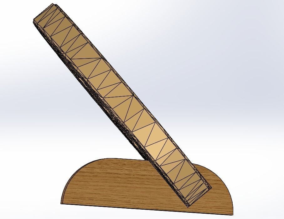 Bitcoin model with stand 3D print model_2