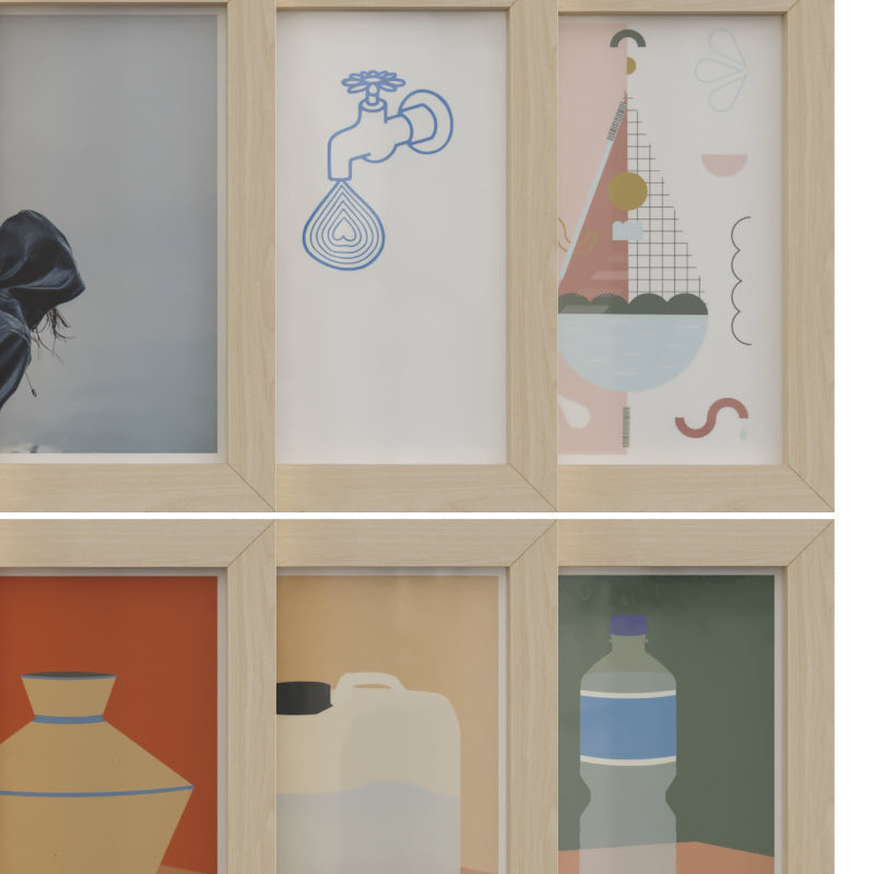 art work set 57 3D model_2