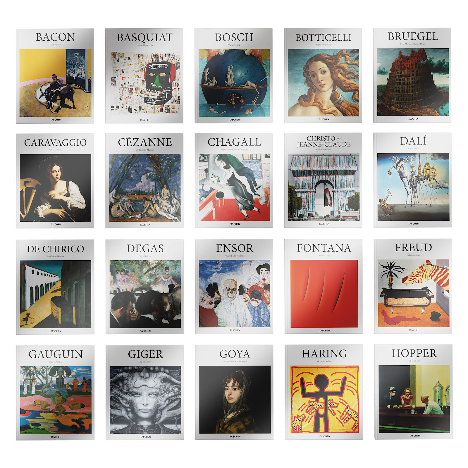 049 Decorative books set 08 Basic Art Series PART 03 3D model_3