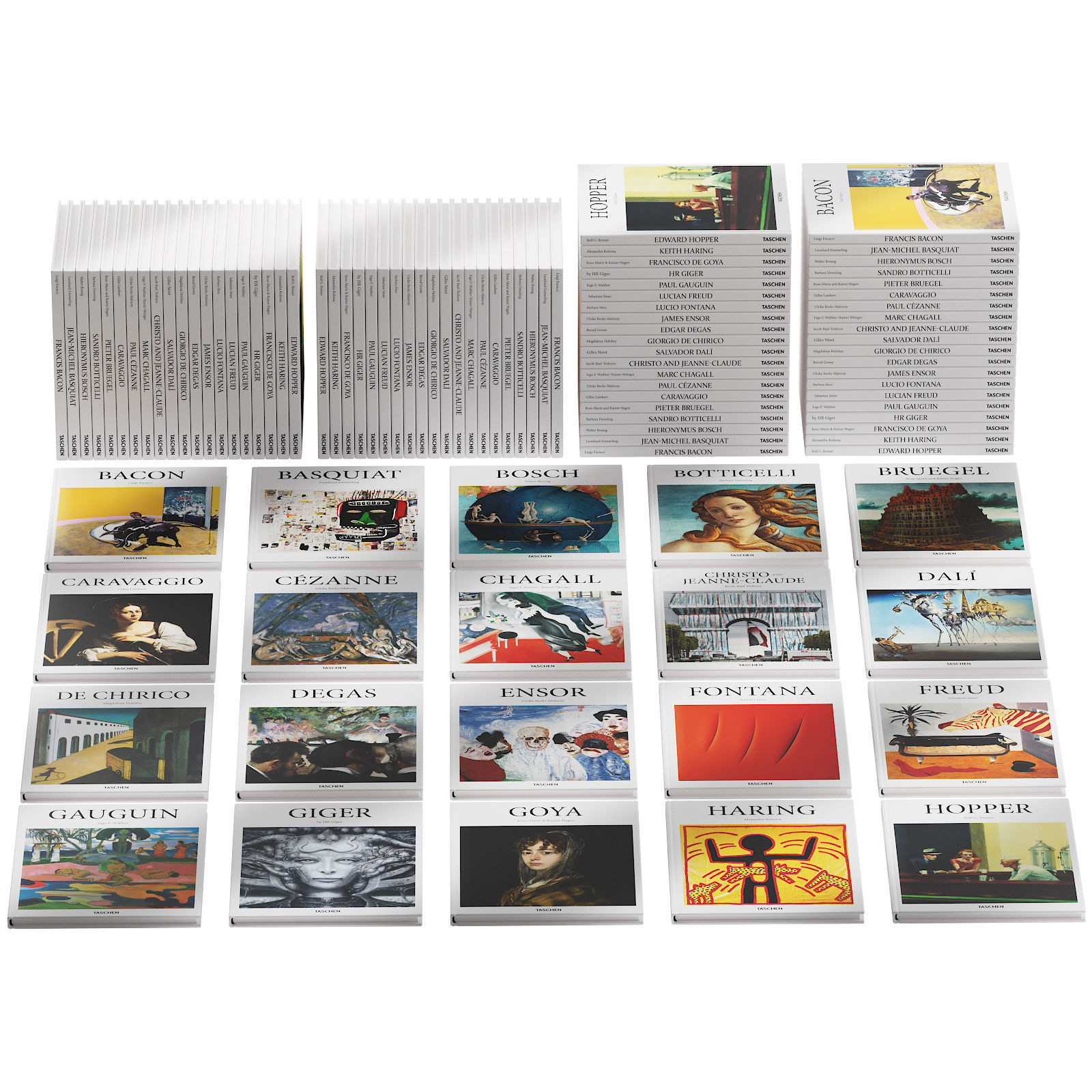 049 Decorative books set 08 Basic Art Series PART 03 3D model_1