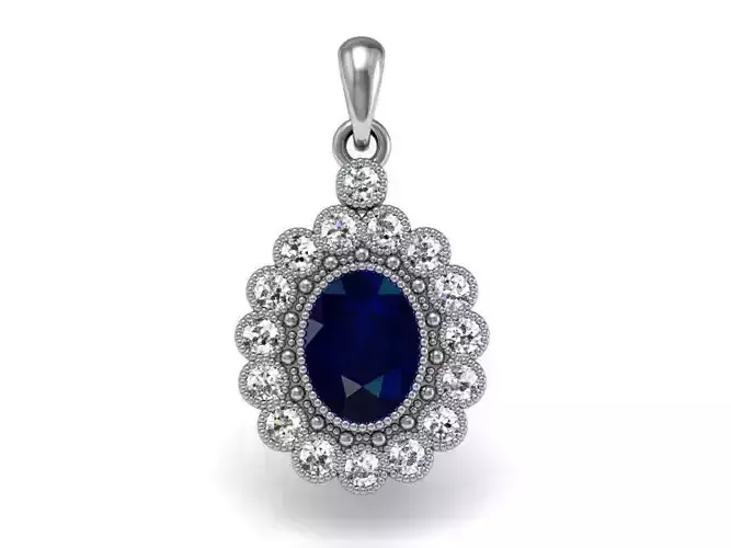 Pendant ready for 3d print