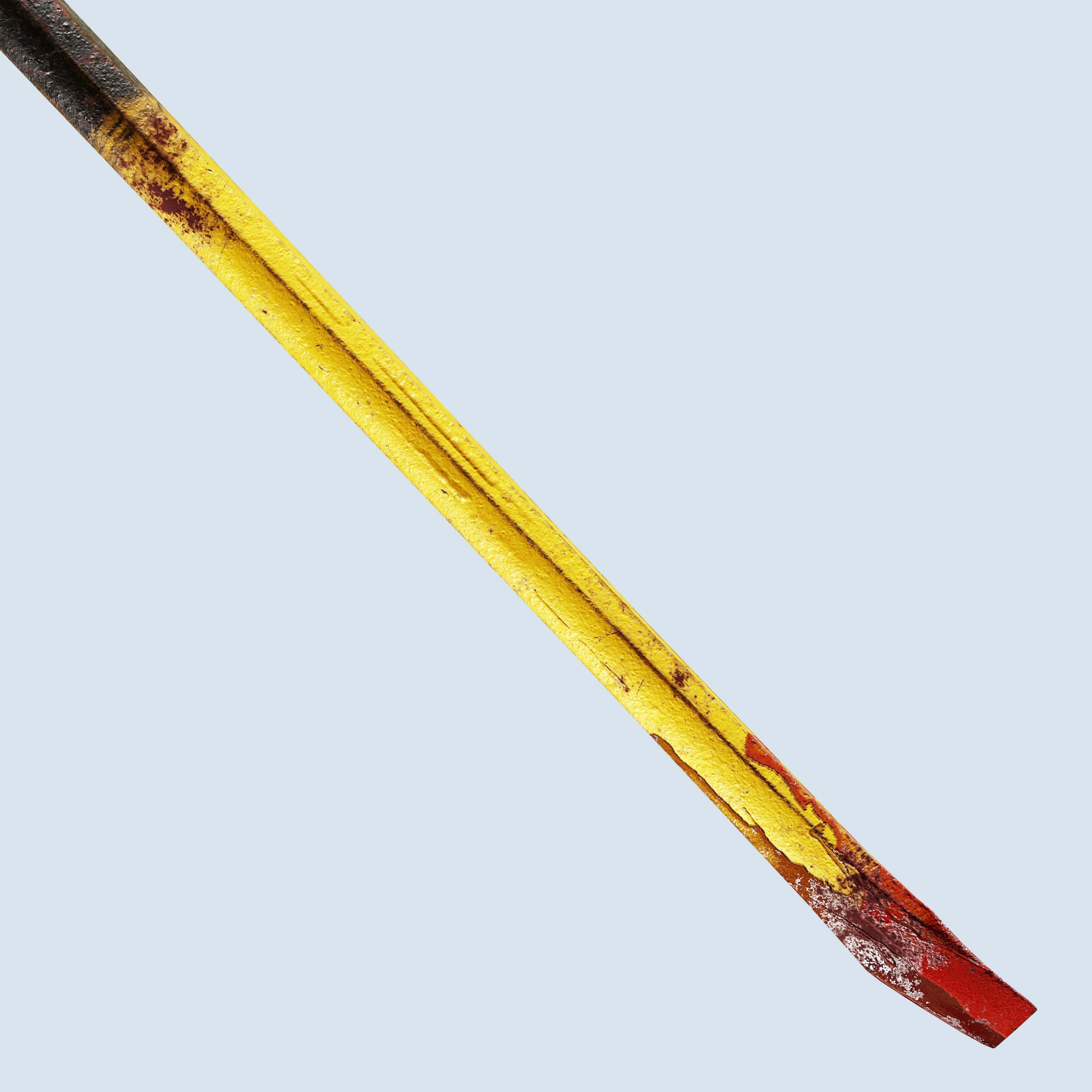 Crowbar Collection Low Poly Game Ready model cane Low-poly 3D model_16