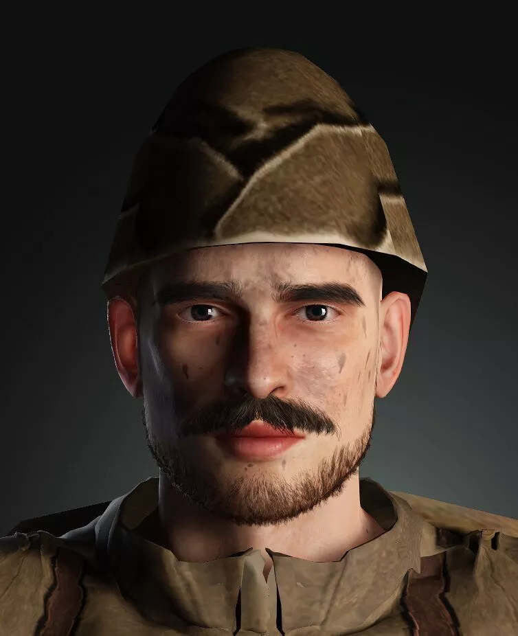 Kuvayi Milliye Askeri 3D model
