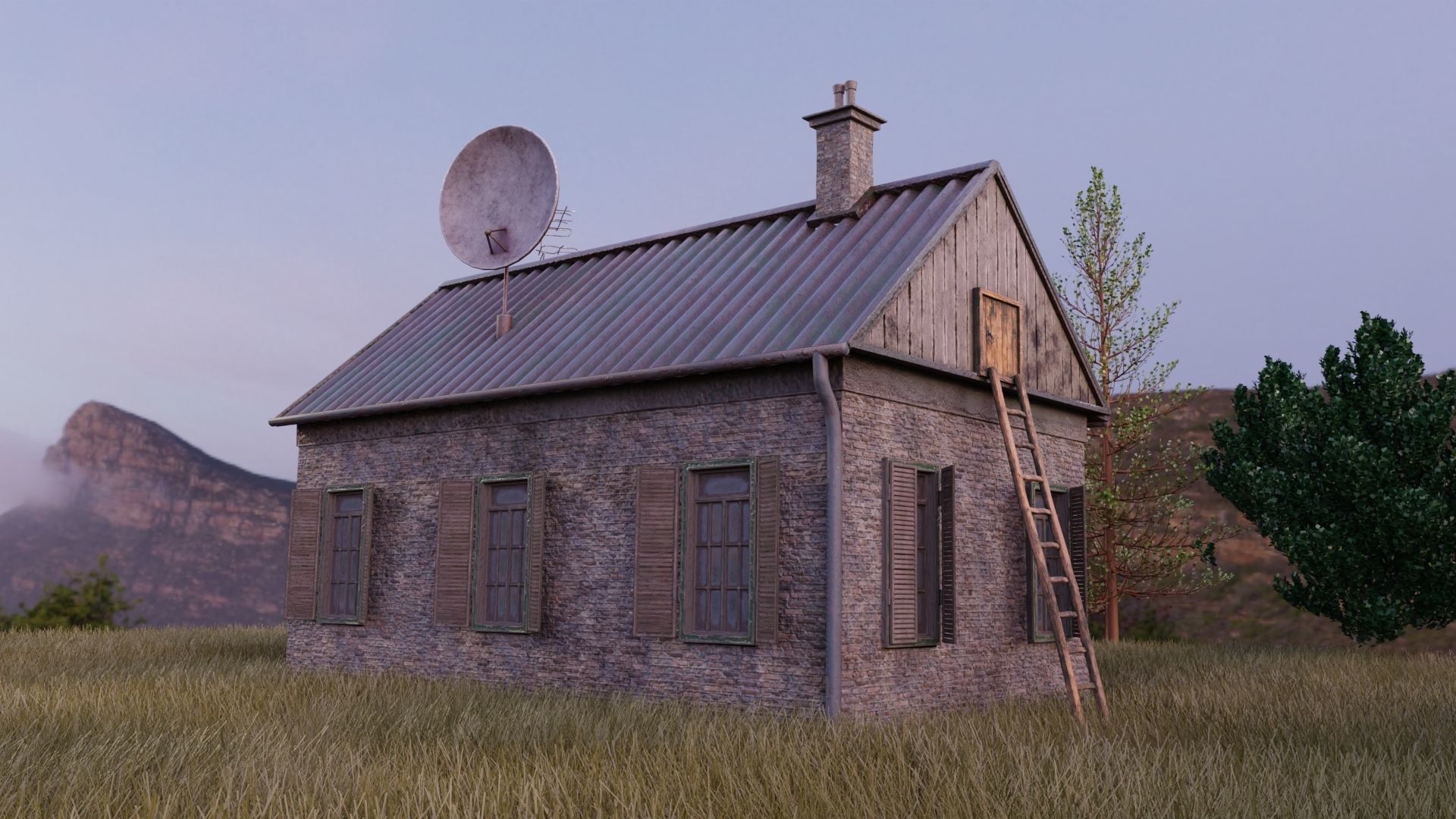 House east russian designed 3D model_10