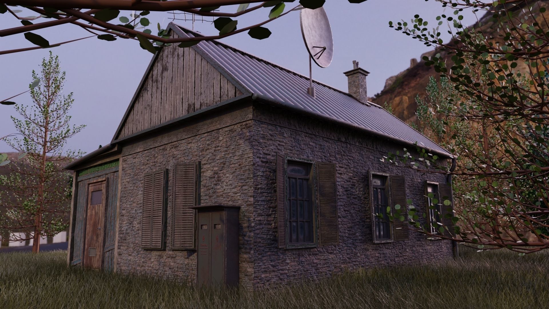 House east russian designed 3D model_5