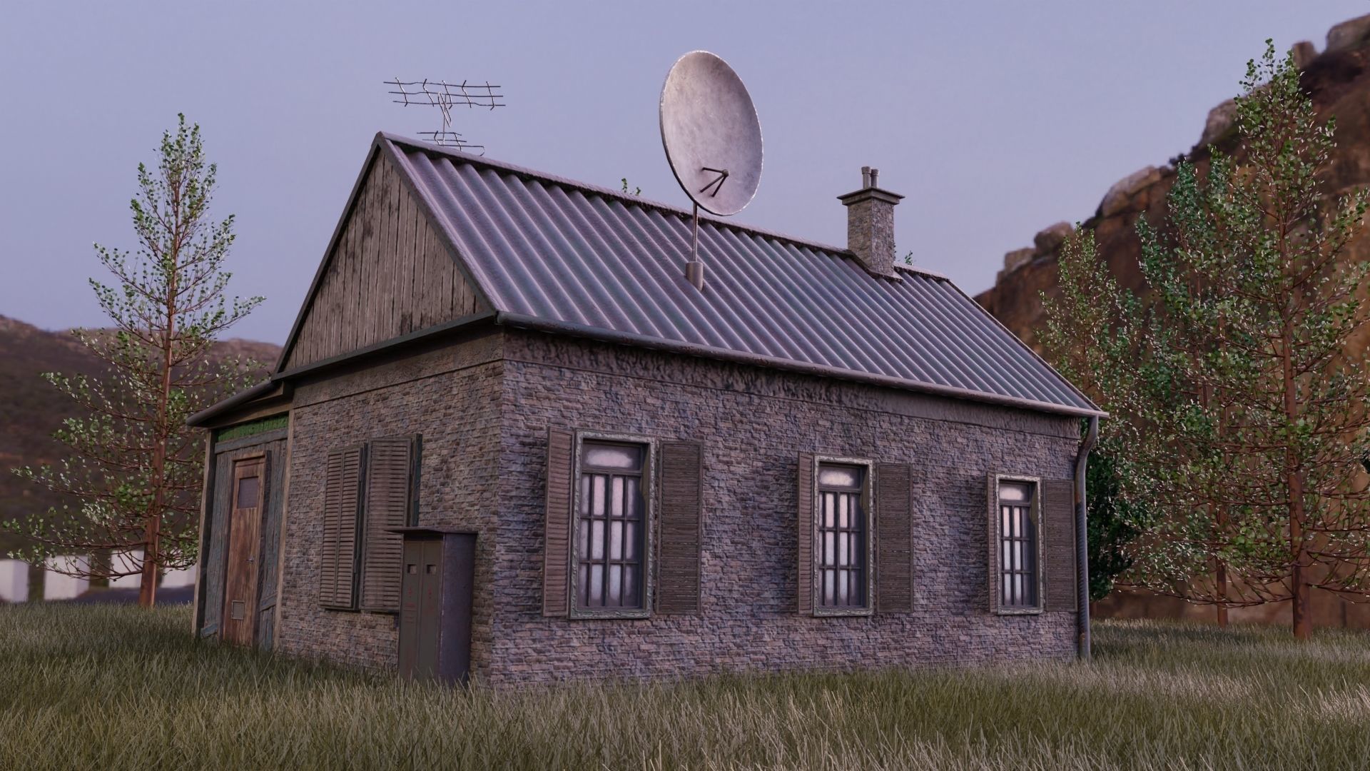 House east russian designed 3D model_8