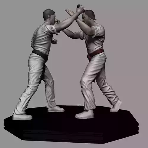 KRAV MAGA - Defense 3D print model