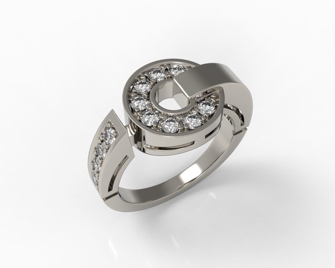 BVL style ring 3D print model_7