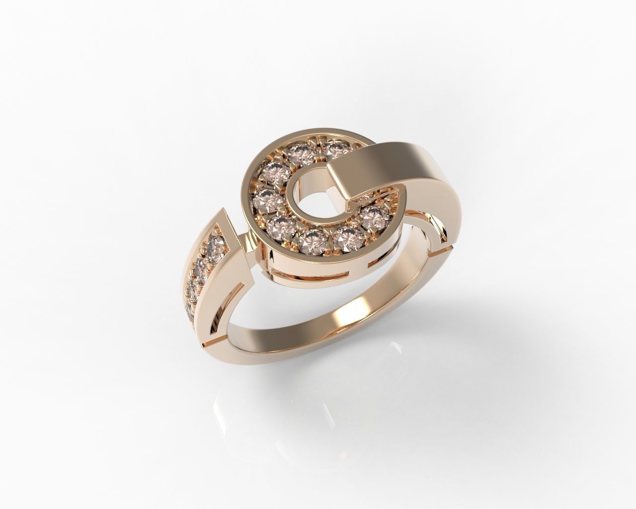 BVL style ring 3D print model_15