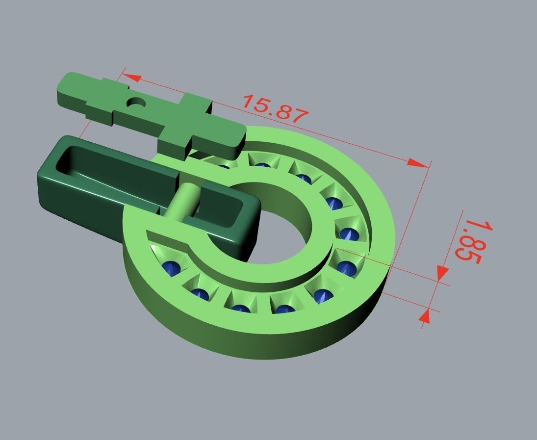 BVL style ring 3D print model_6
