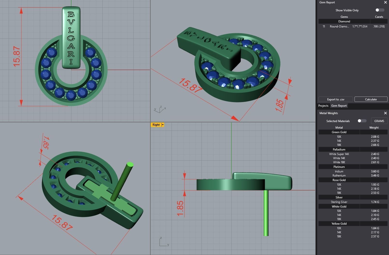 BVL style ring 3D print model_5