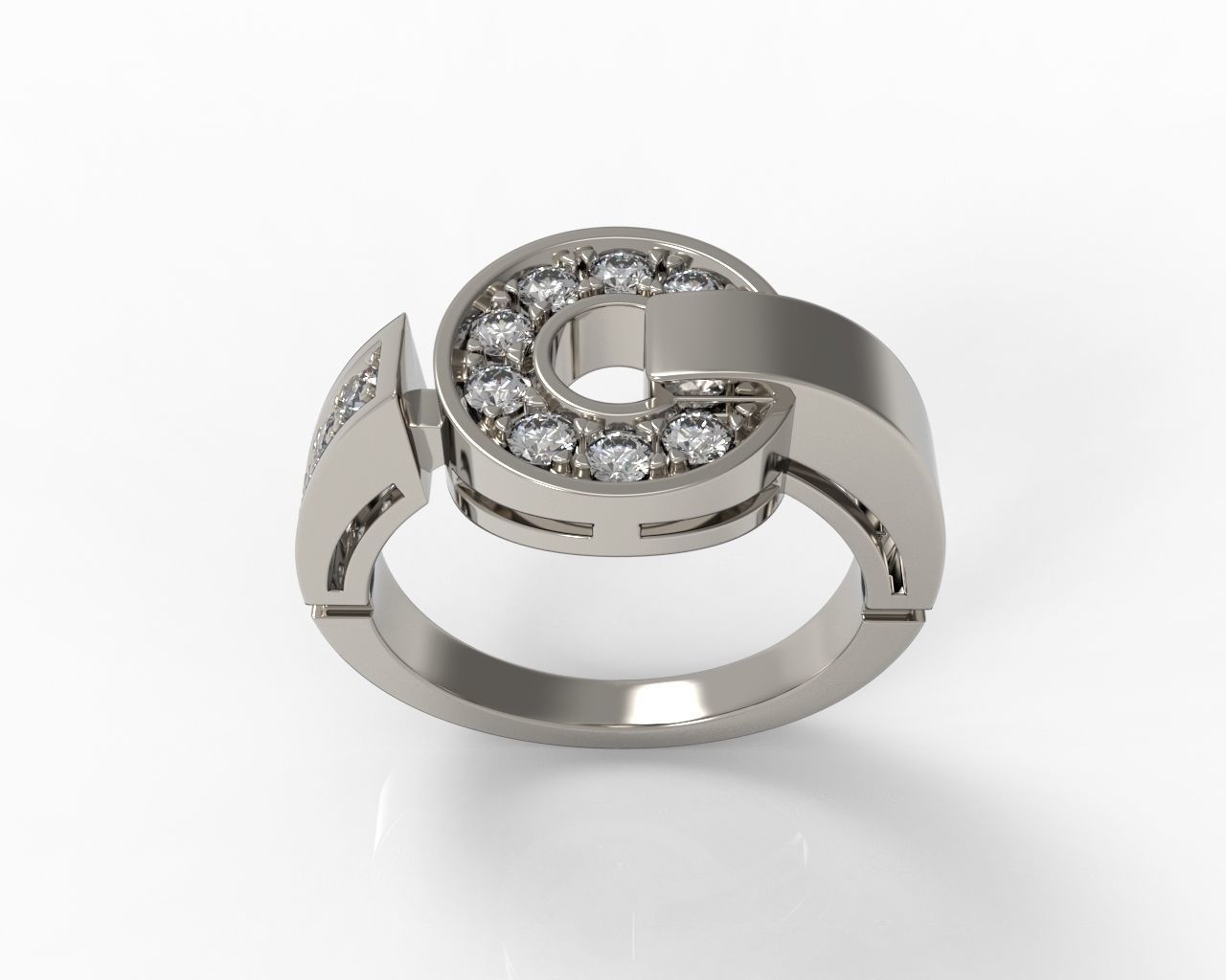 BVL style ring 3D print model_8