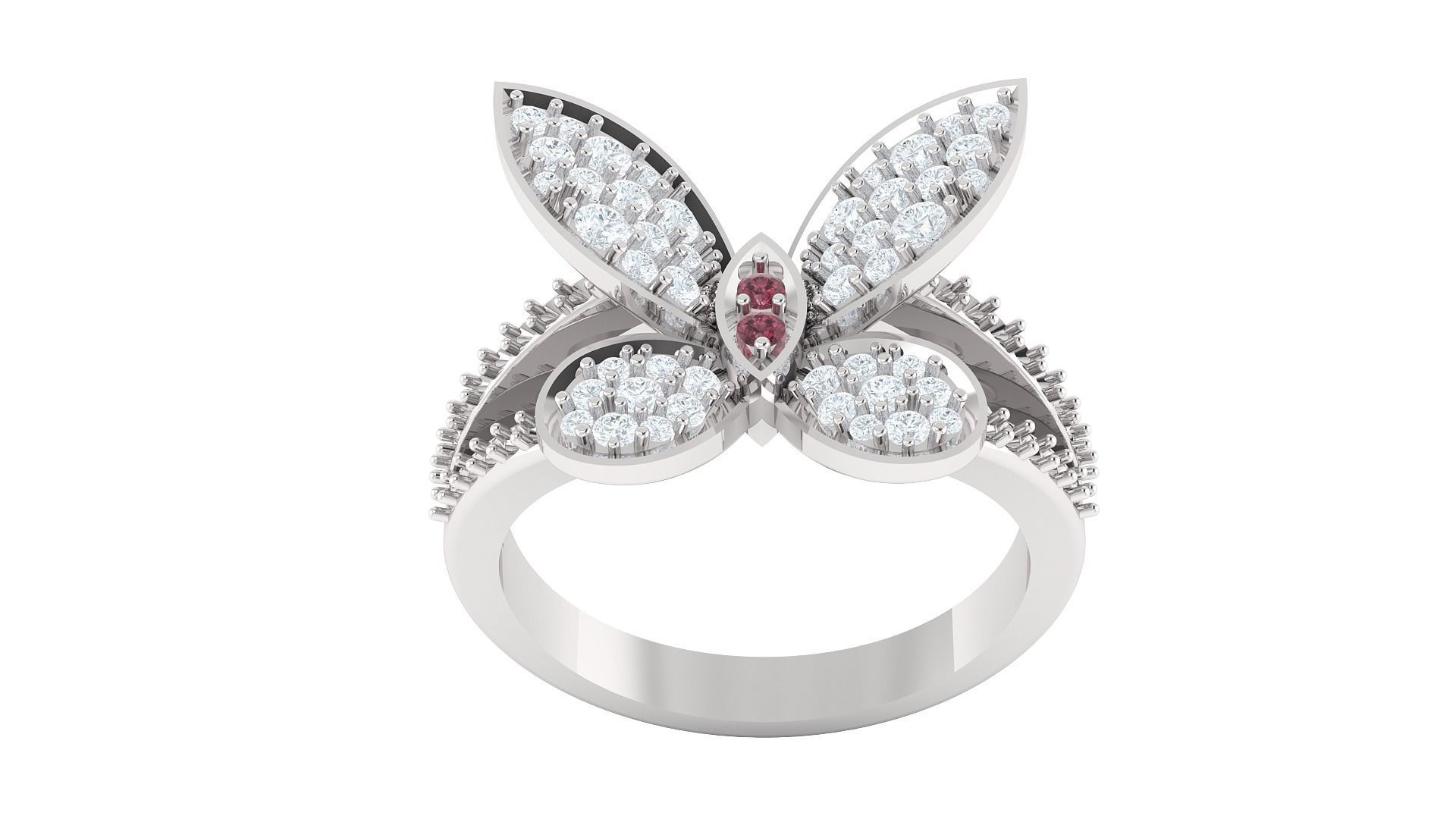 Diamond Ring 3D model_4