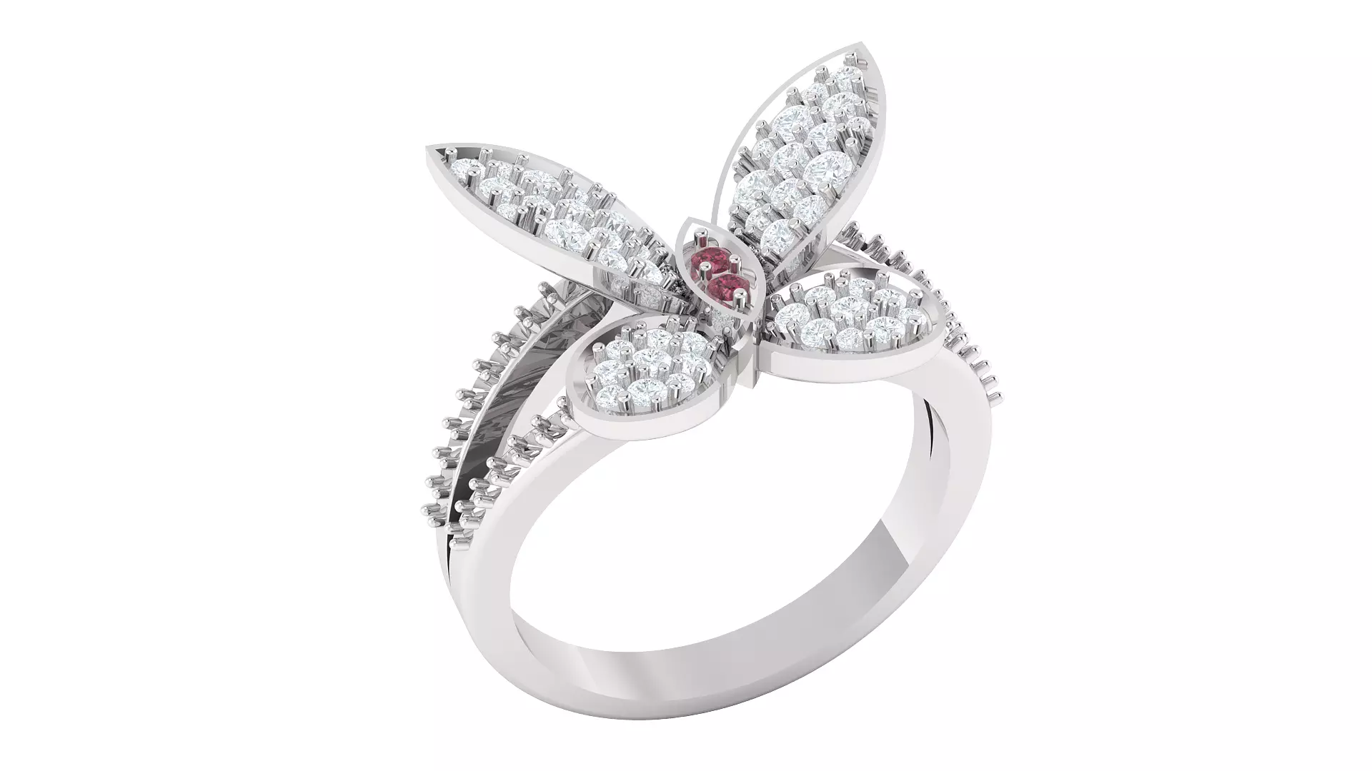 Diamond Ring 3D model_0