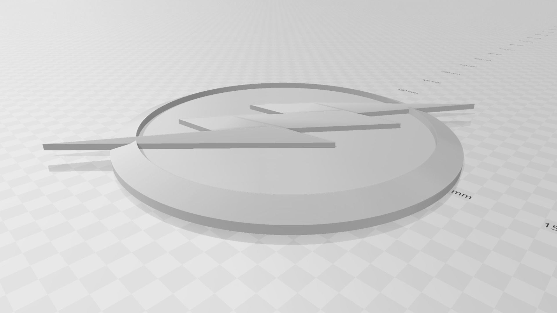 Flash Emblem 3D print model_4