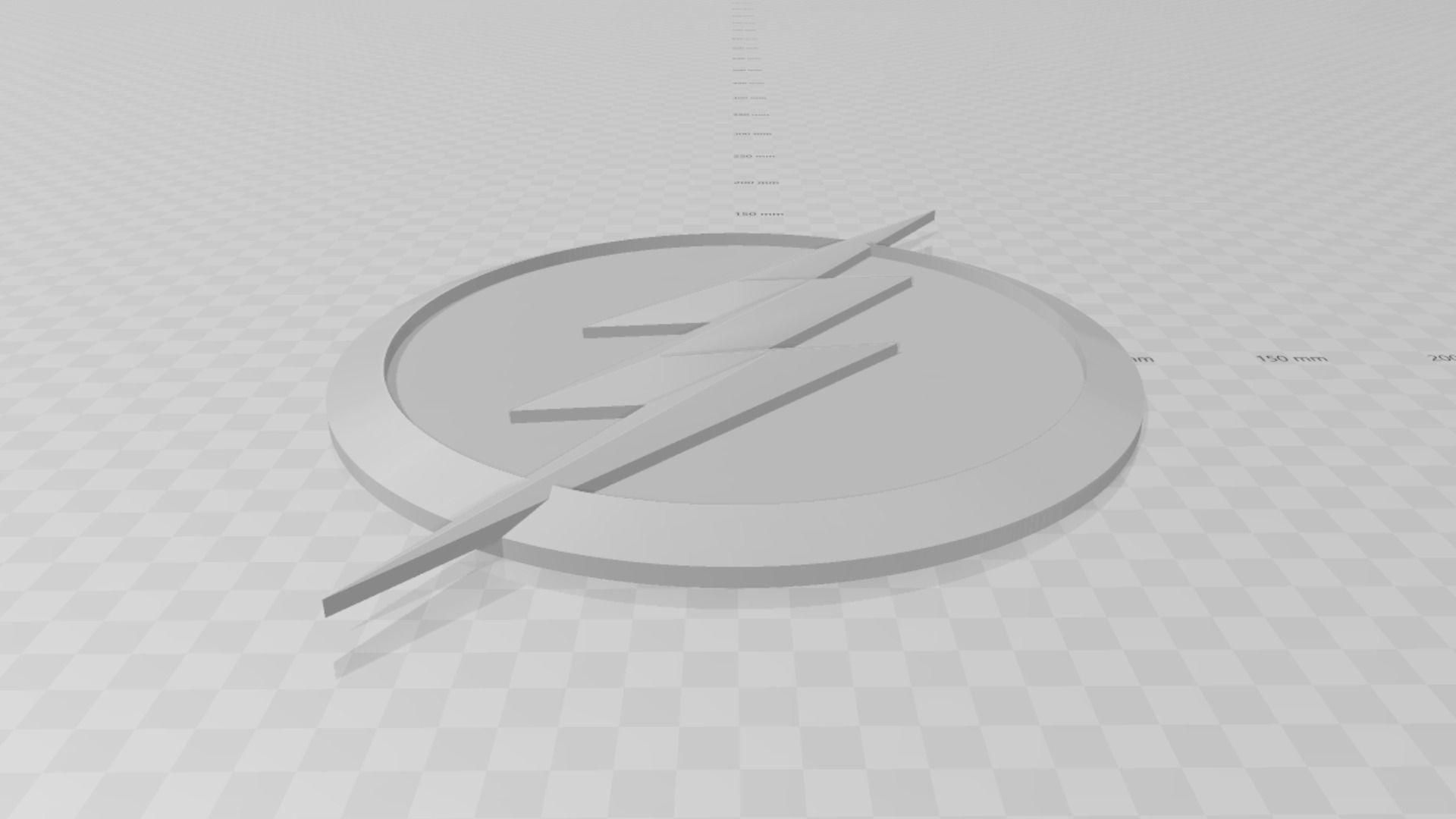 Flash Emblem 3D print model_5