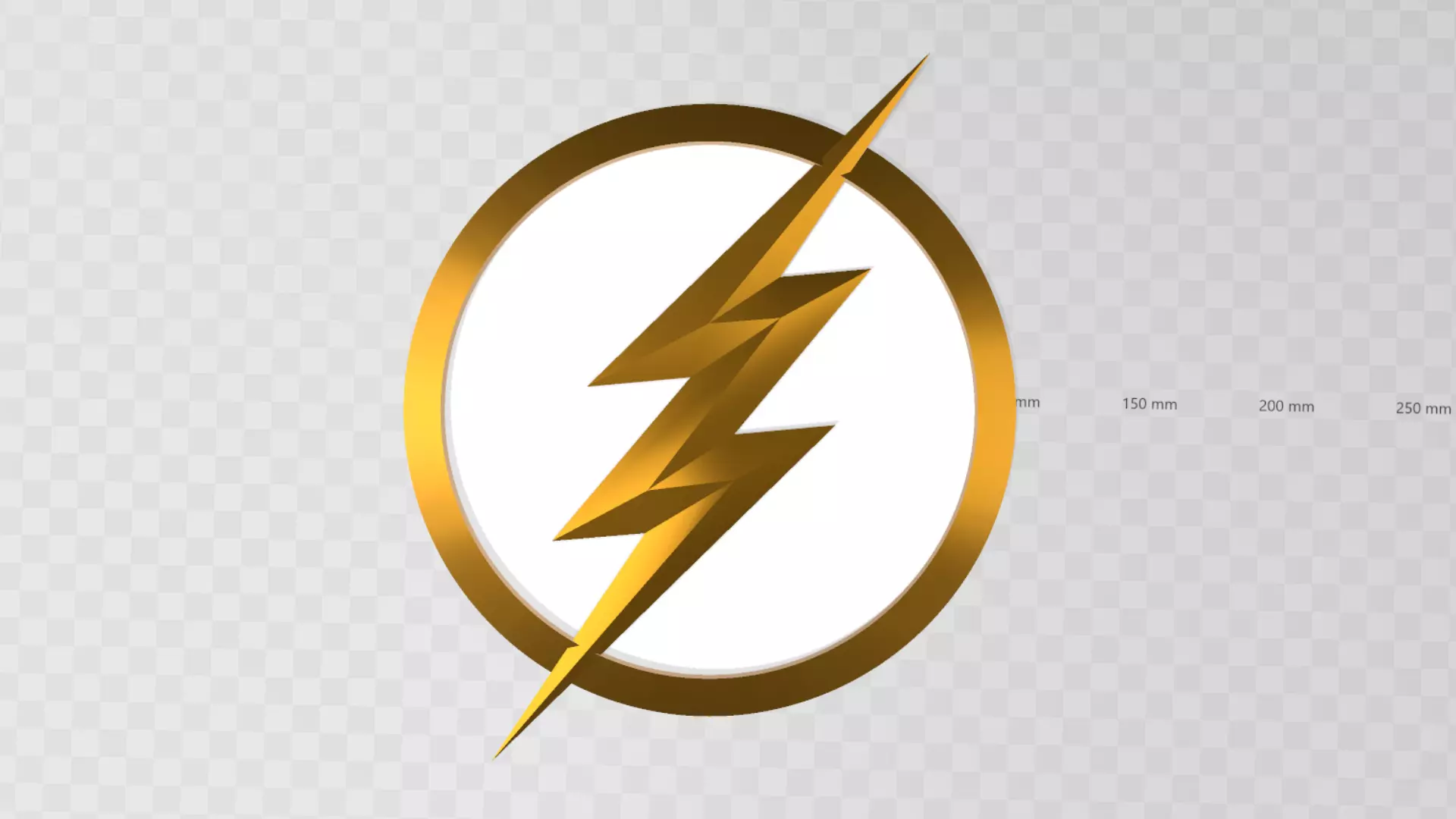 Flash Emblem 3D print model_0