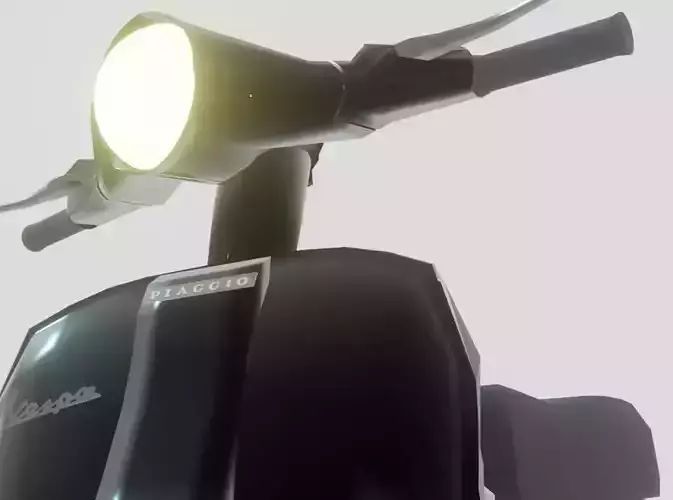 1981 Vespa PX150 black