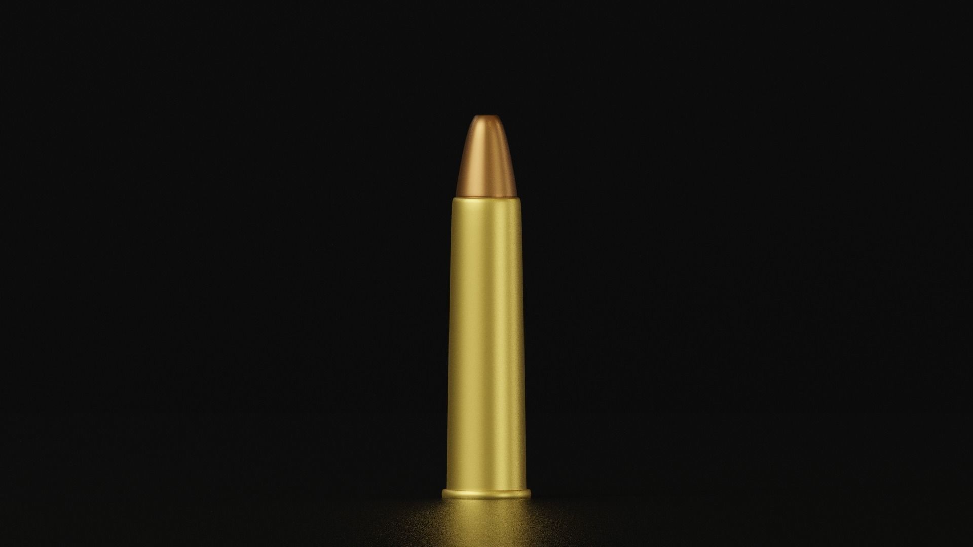 5 Bullet Collection silver 3D model_7