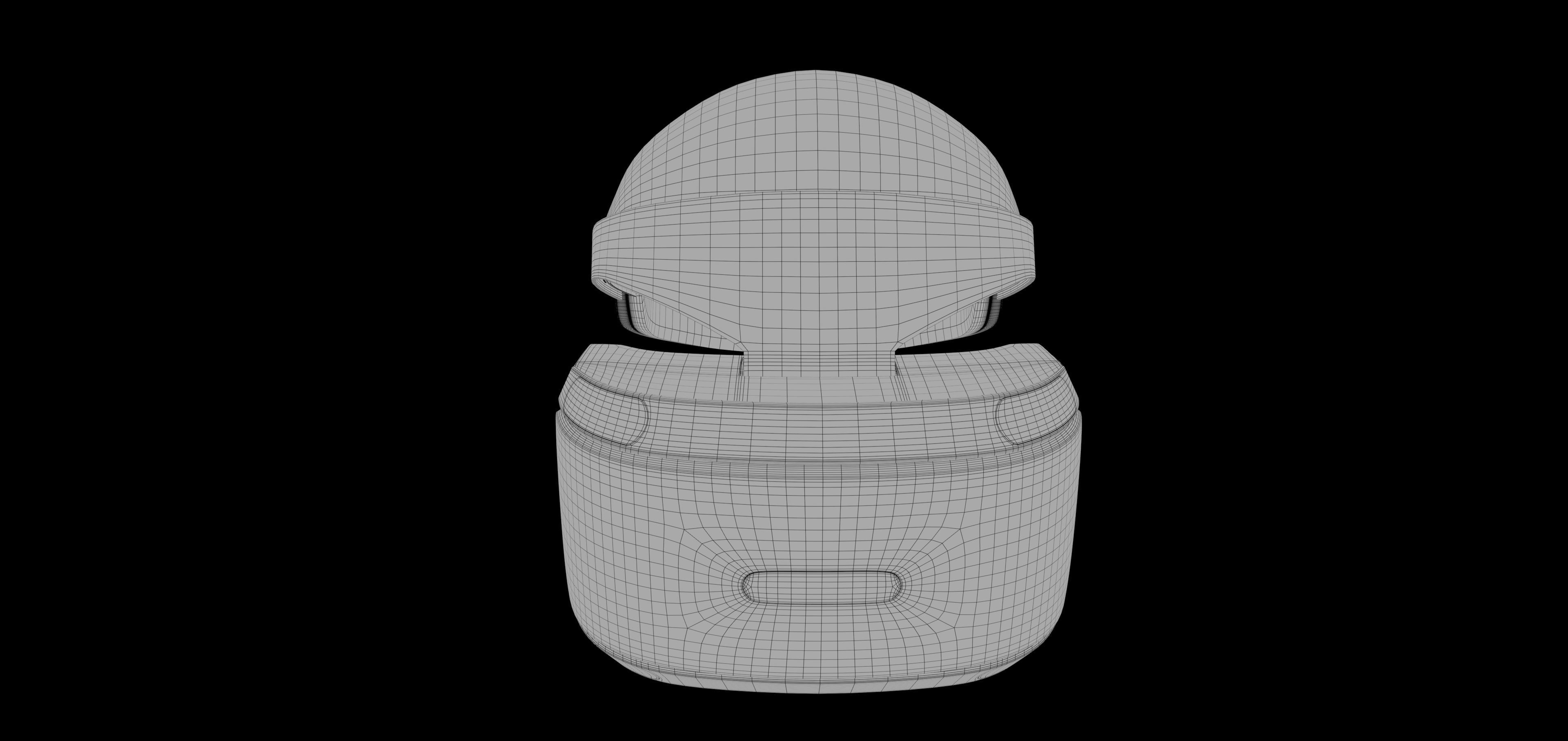 Sony PlayStation VR 3D model 3D model_17
