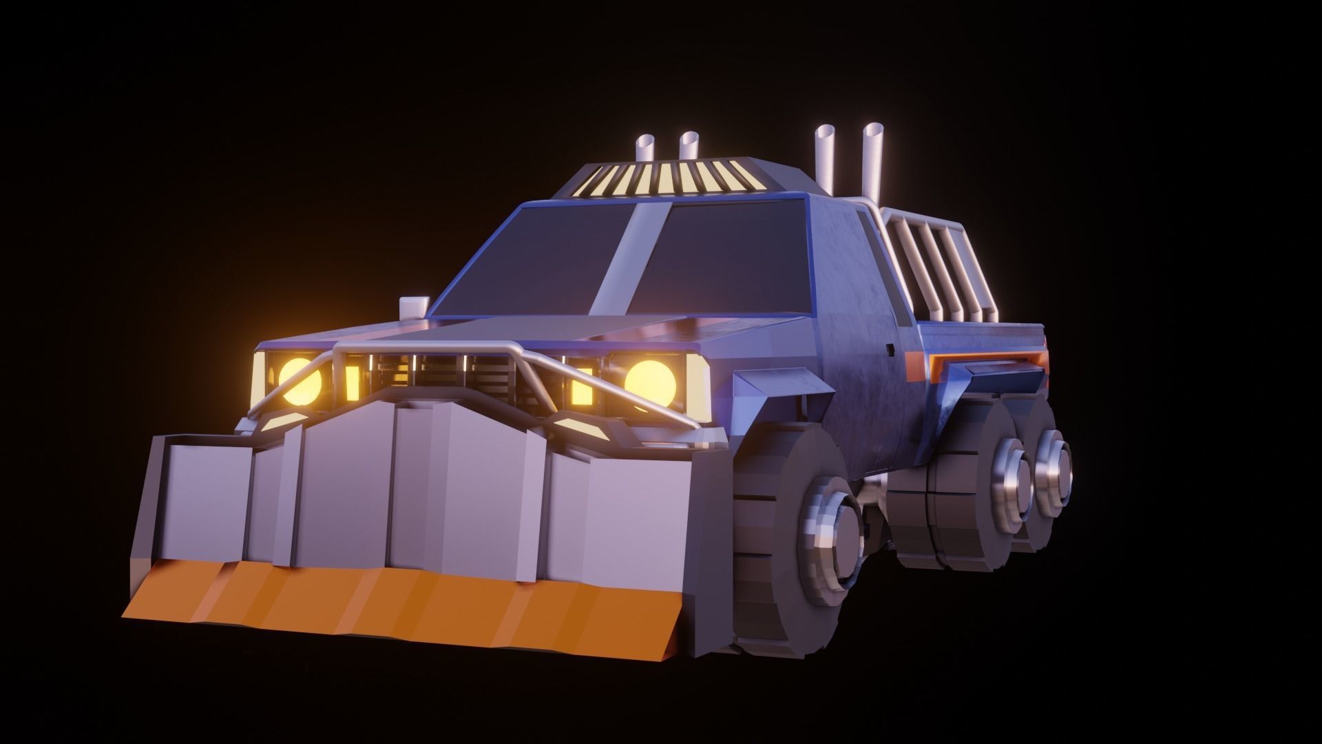 Transformers Prime Sentinel Prime Free low-poly 3D model_5