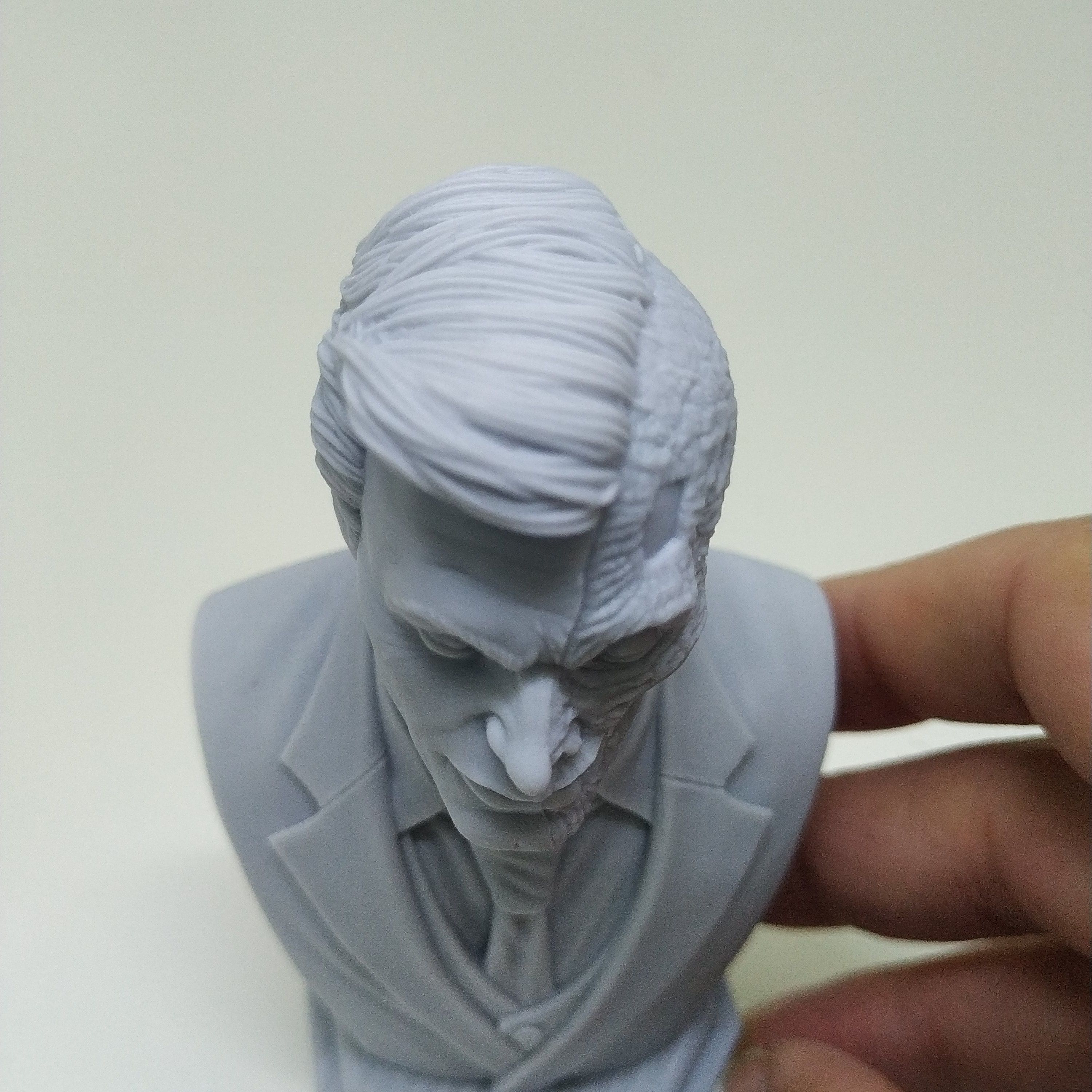 2 Face Bust STL 3D Print Model 3D print model_15