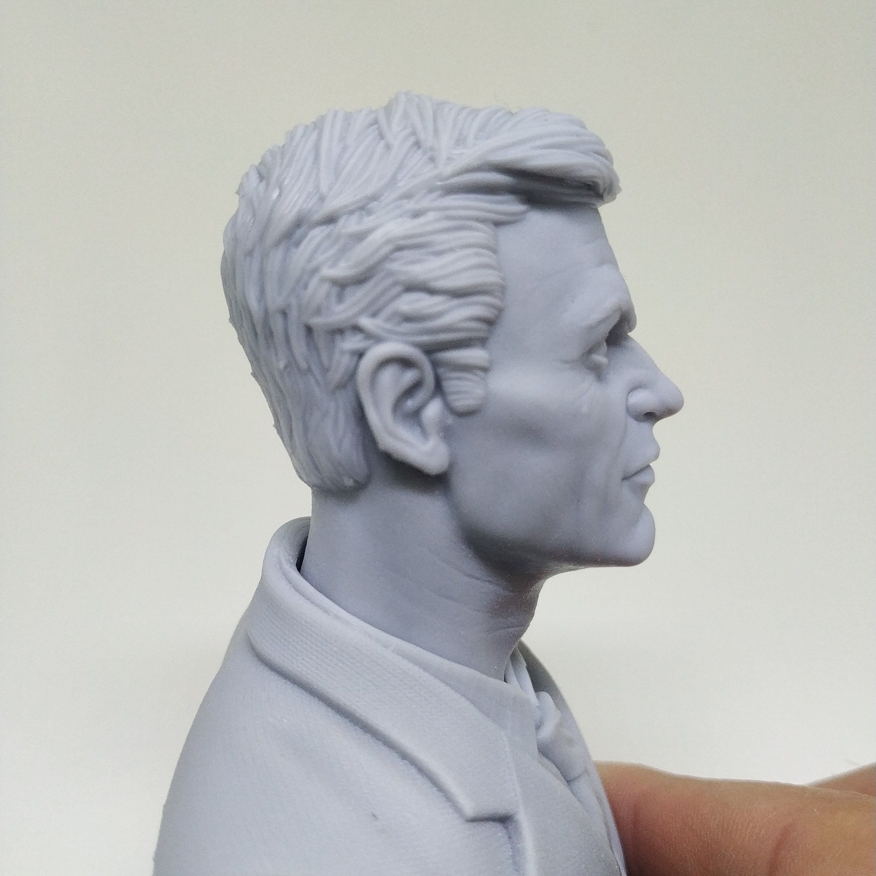 2 Face Bust STL 3D Print Model 3D print model_13