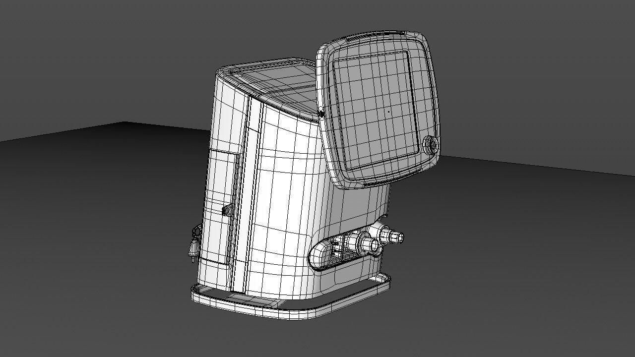 Hospital ventilator unit 3D model_12