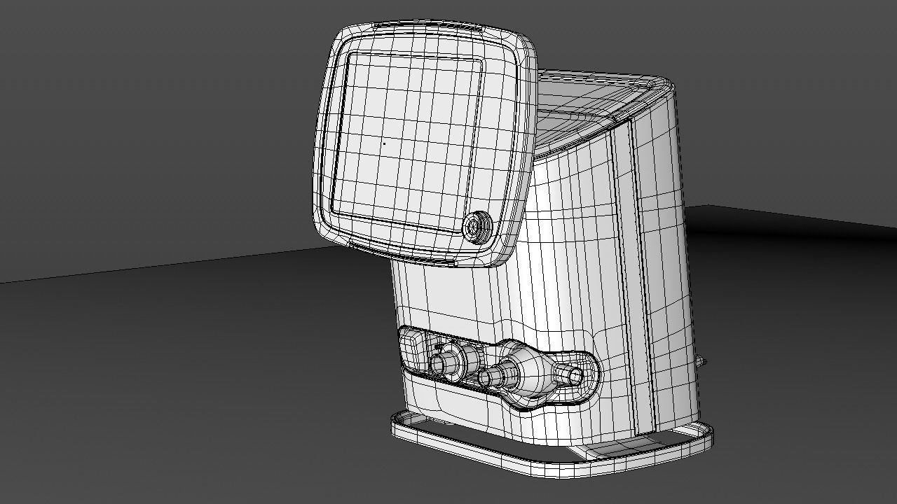 Hospital ventilator unit 3D model_11