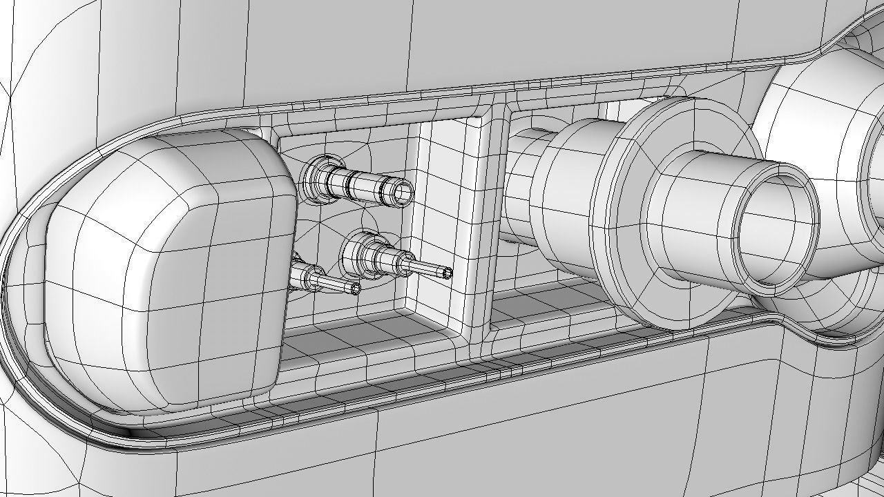 Hospital ventilator unit 3D model_15