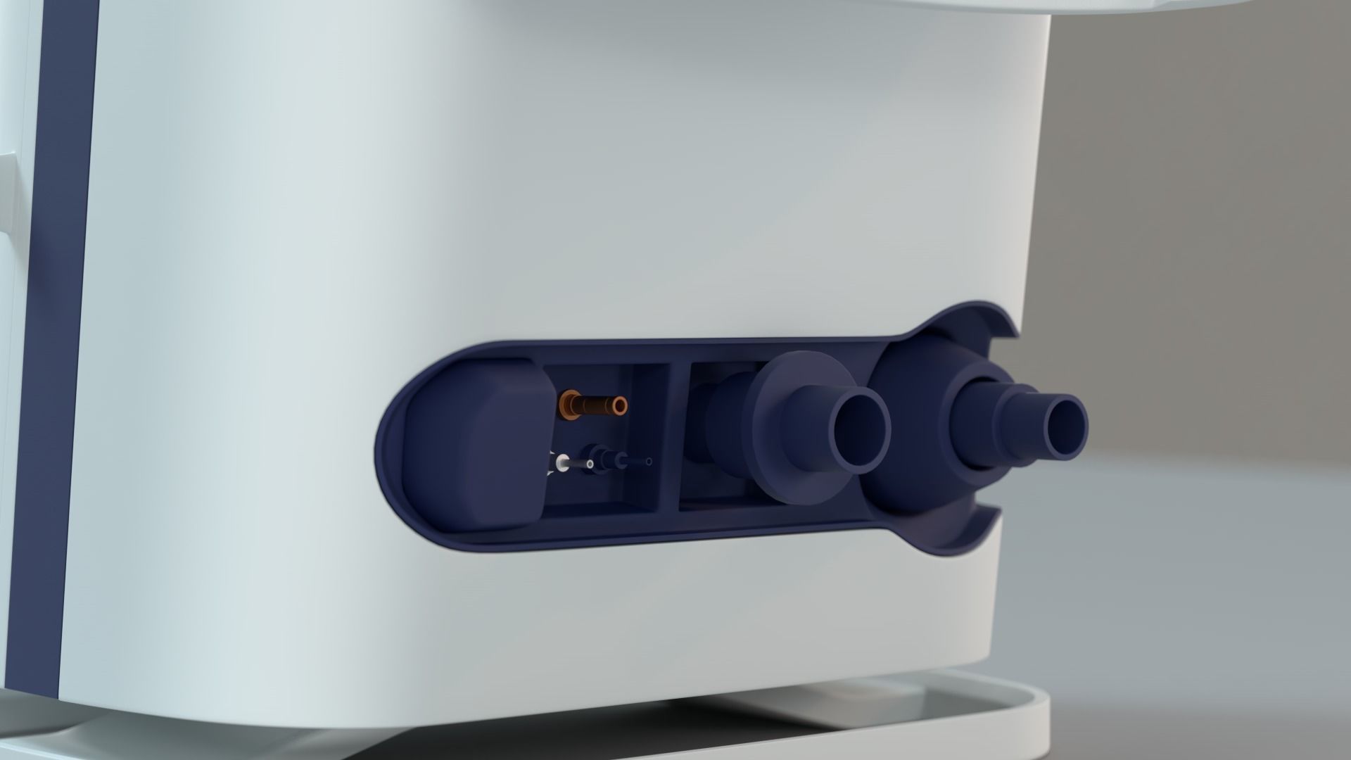Hospital ventilator unit 3D model_5