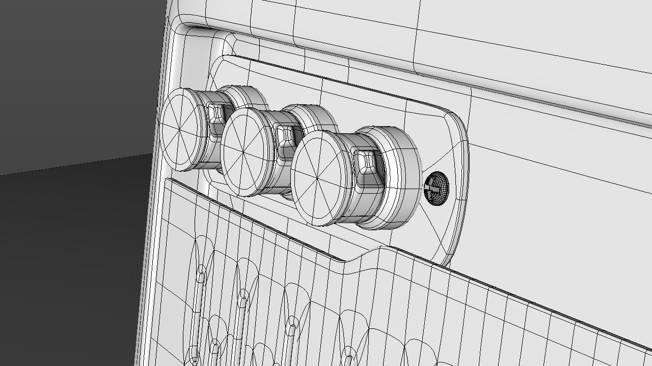 Hospital ventilator unit 3D model_18
