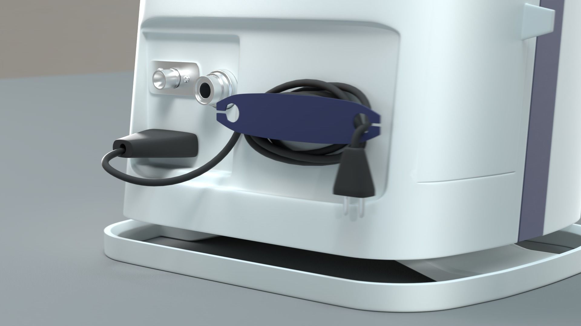 Hospital ventilator unit 3D model_8