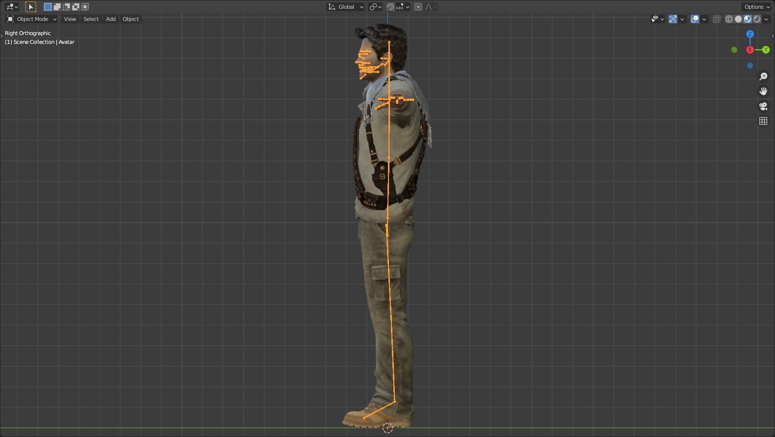 NATHAN DRAKE - PBR - RIGGED 3D model_9